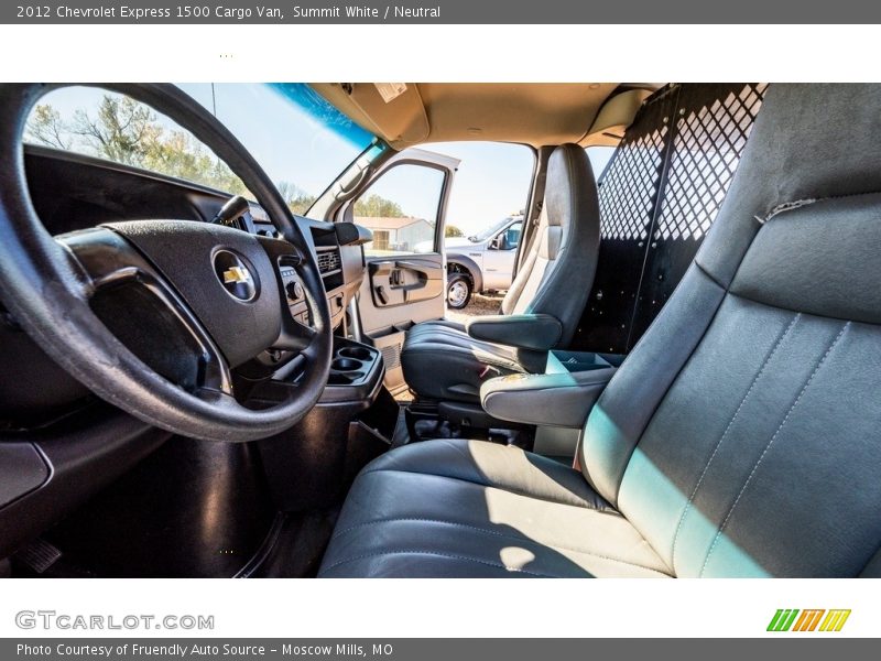 Summit White / Neutral 2012 Chevrolet Express 1500 Cargo Van