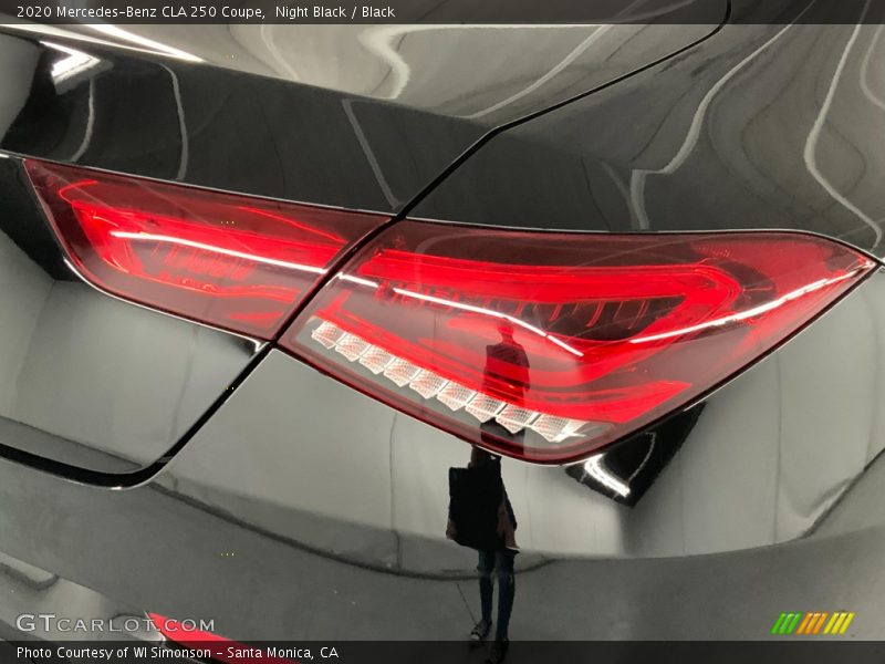 Night Black / Black 2020 Mercedes-Benz CLA 250 Coupe