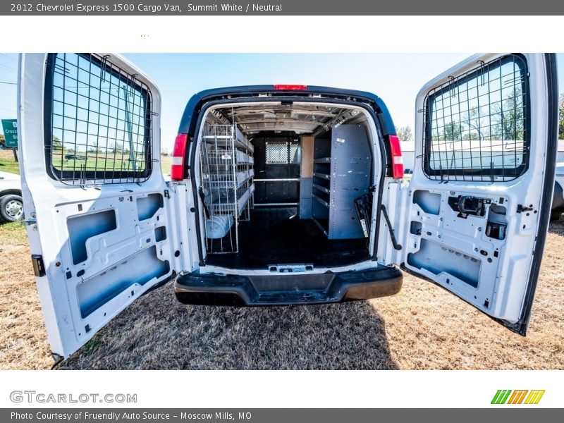 Summit White / Neutral 2012 Chevrolet Express 1500 Cargo Van
