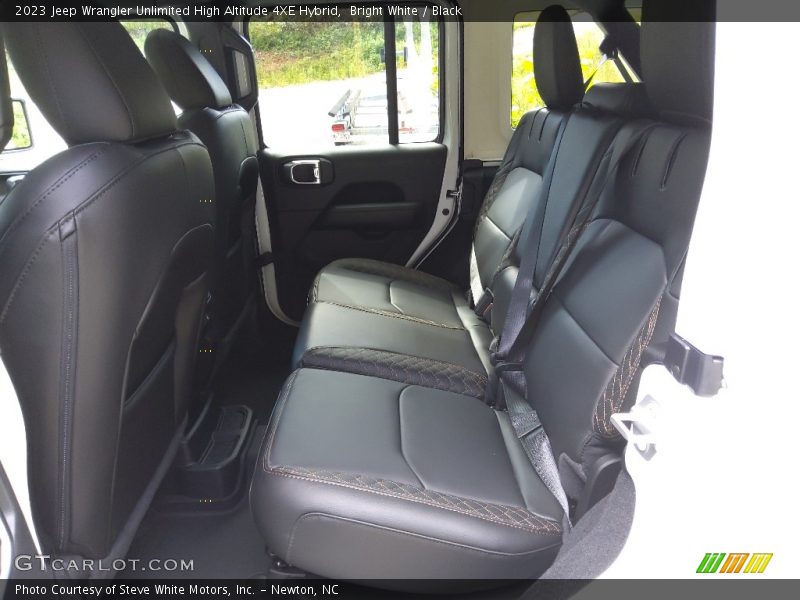 Bright White / Black 2023 Jeep Wrangler Unlimited High Altitude 4XE Hybrid