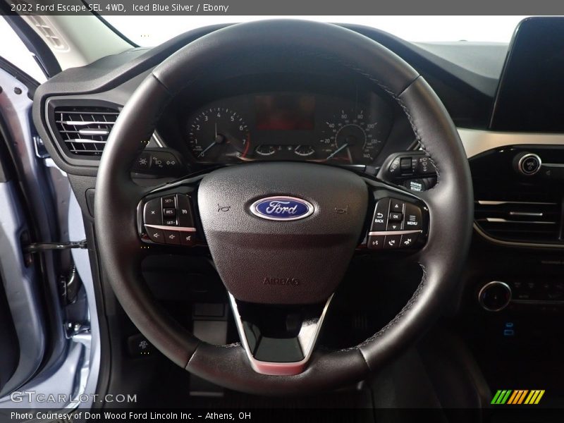 Iced Blue Silver / Ebony 2022 Ford Escape SEL 4WD