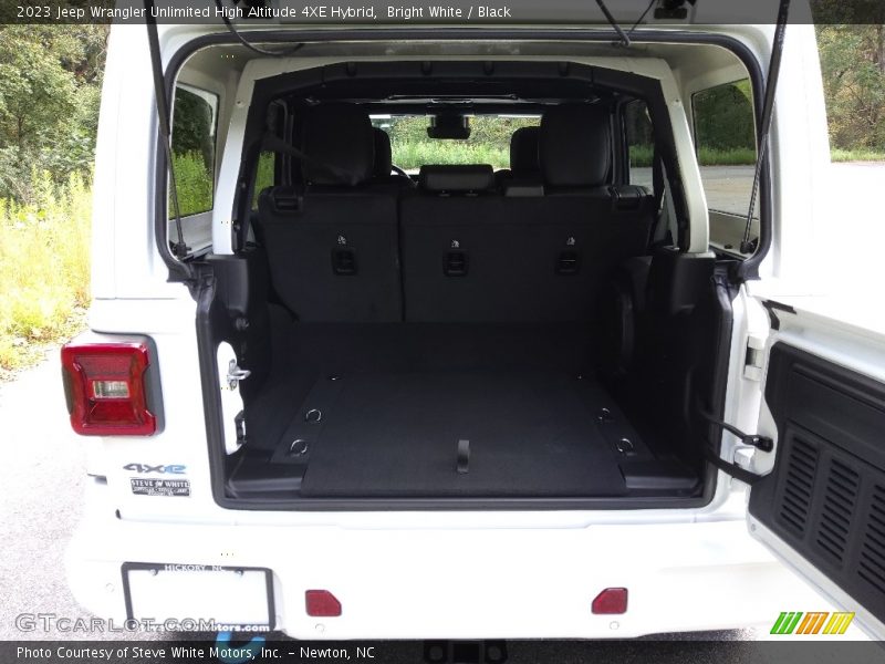 Bright White / Black 2023 Jeep Wrangler Unlimited High Altitude 4XE Hybrid