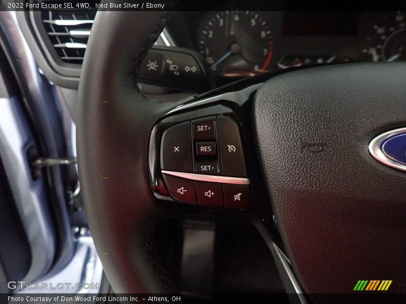 Iced Blue Silver / Ebony 2022 Ford Escape SEL 4WD