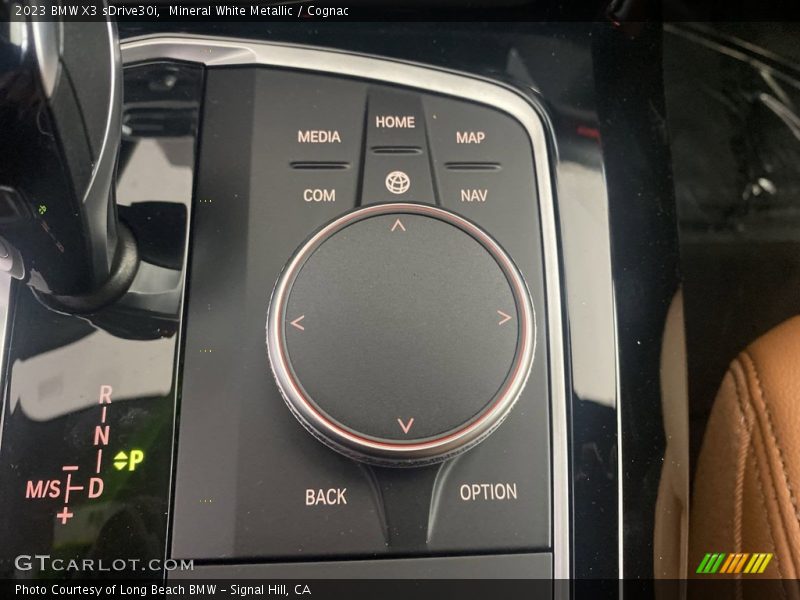 Mineral White Metallic / Cognac 2023 BMW X3 sDrive30i