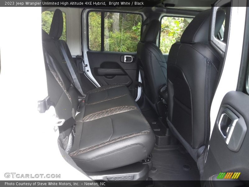 Bright White / Black 2023 Jeep Wrangler Unlimited High Altitude 4XE Hybrid