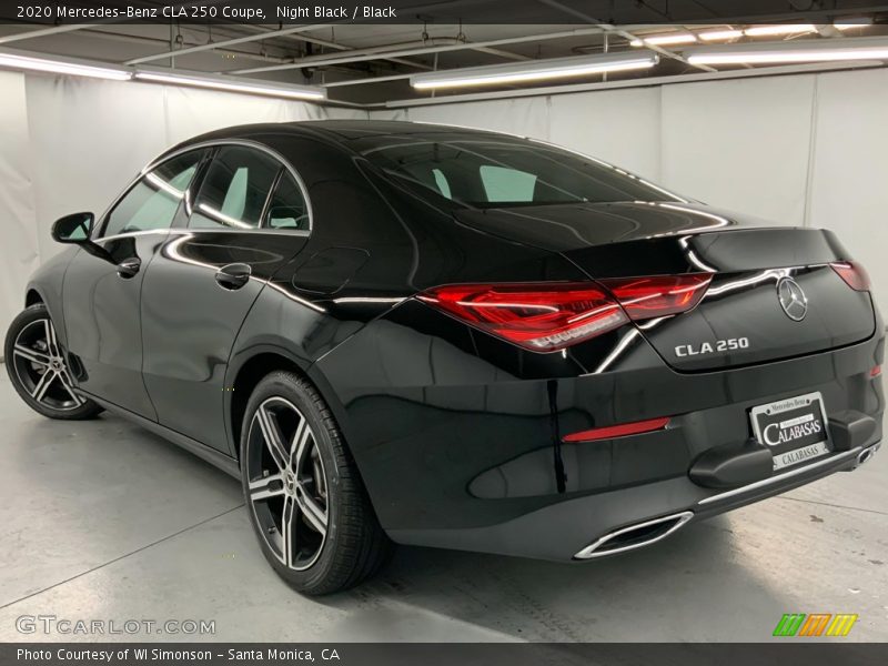 Night Black / Black 2020 Mercedes-Benz CLA 250 Coupe