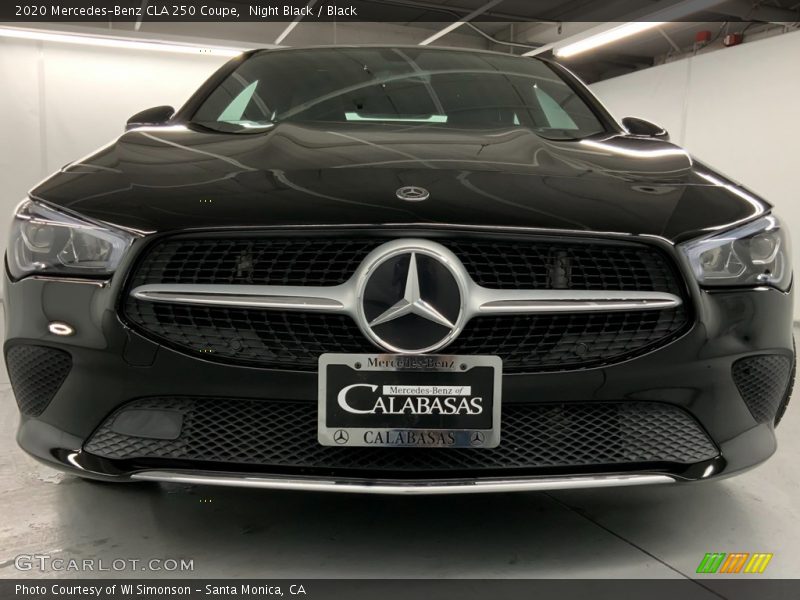 Night Black / Black 2020 Mercedes-Benz CLA 250 Coupe