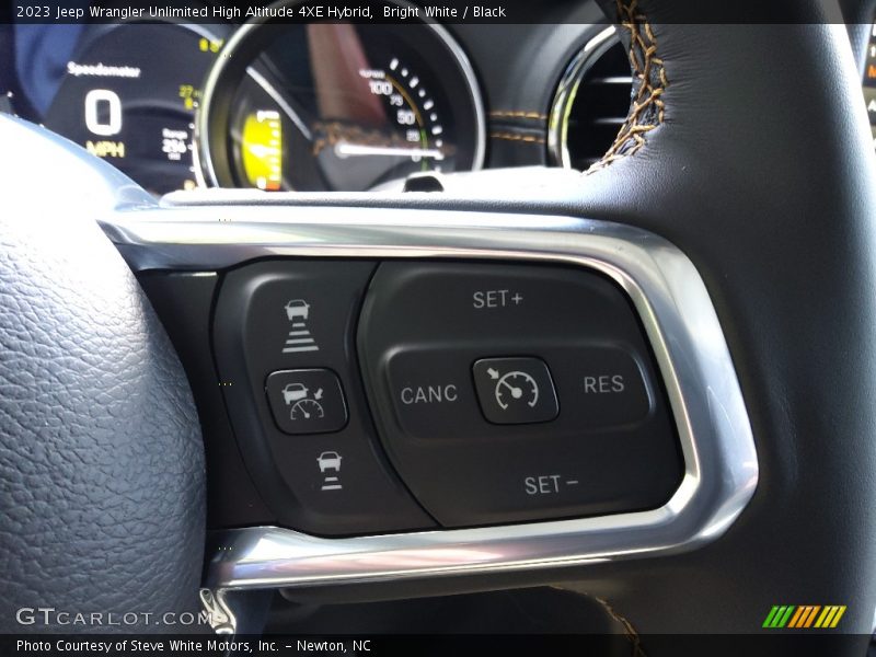 Bright White / Black 2023 Jeep Wrangler Unlimited High Altitude 4XE Hybrid