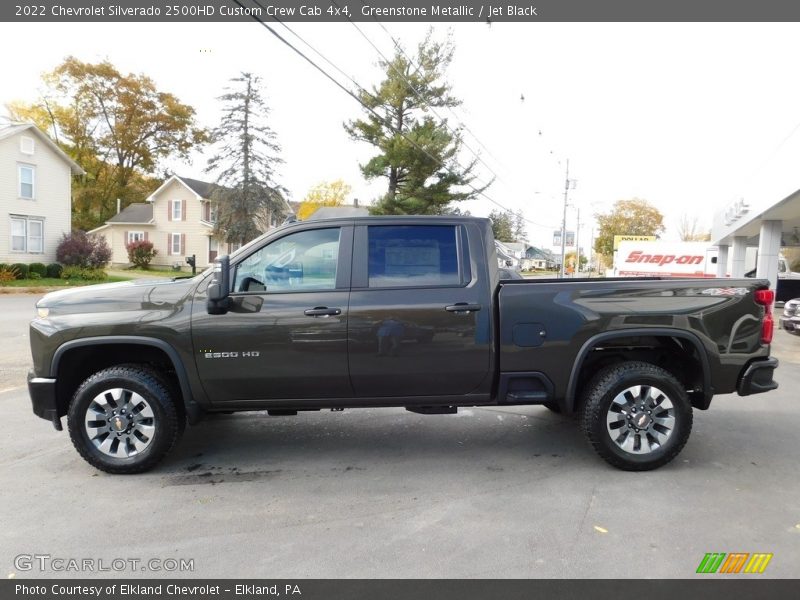  2022 Silverado 2500HD Custom Crew Cab 4x4 Greenstone Metallic
