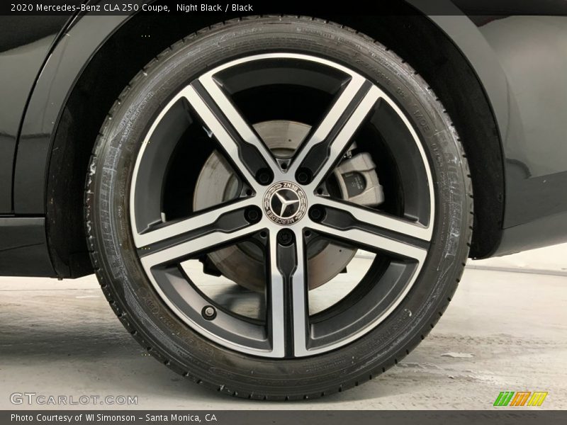 Night Black / Black 2020 Mercedes-Benz CLA 250 Coupe