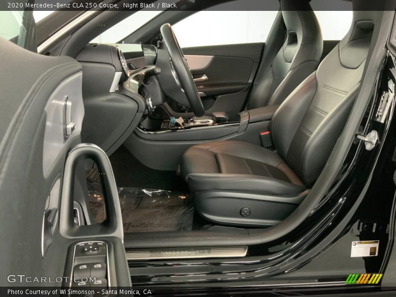 Night Black / Black 2020 Mercedes-Benz CLA 250 Coupe