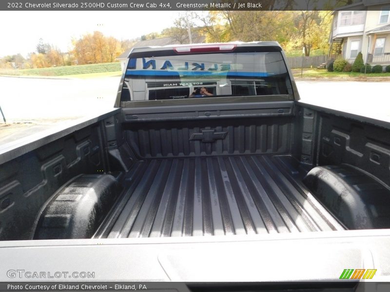 Greenstone Metallic / Jet Black 2022 Chevrolet Silverado 2500HD Custom Crew Cab 4x4