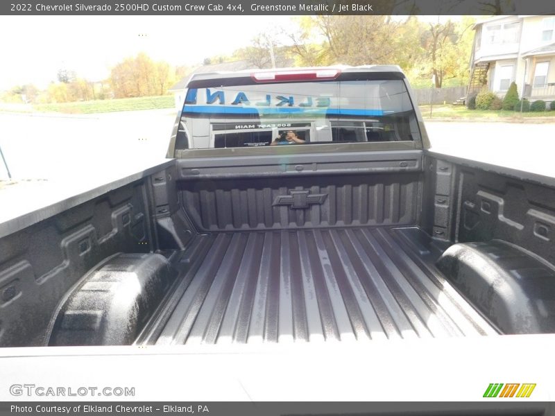 Greenstone Metallic / Jet Black 2022 Chevrolet Silverado 2500HD Custom Crew Cab 4x4
