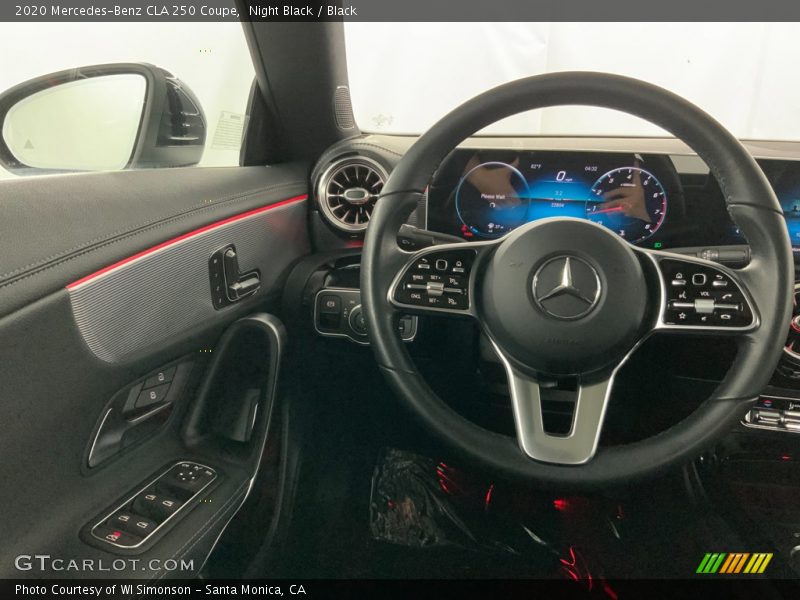 Night Black / Black 2020 Mercedes-Benz CLA 250 Coupe