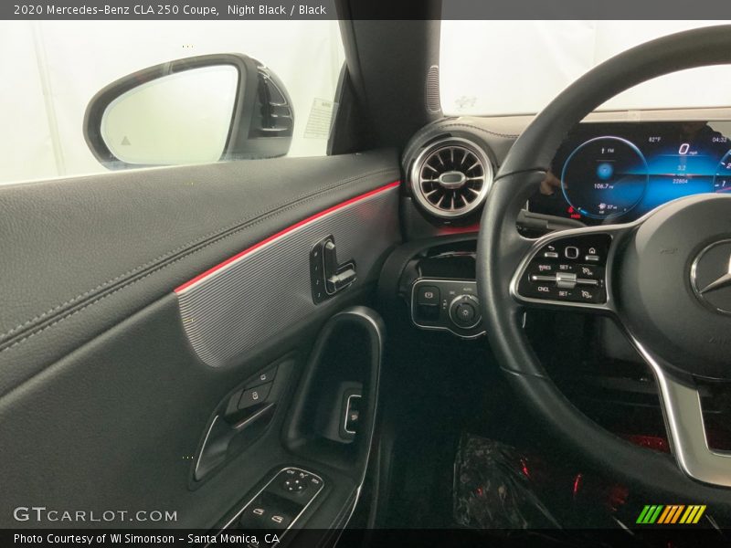 Night Black / Black 2020 Mercedes-Benz CLA 250 Coupe