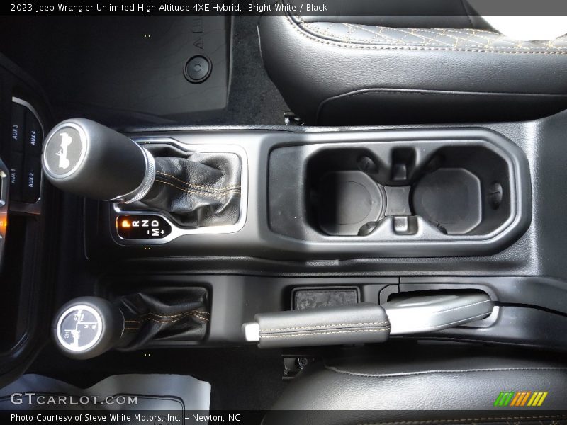 Bright White / Black 2023 Jeep Wrangler Unlimited High Altitude 4XE Hybrid