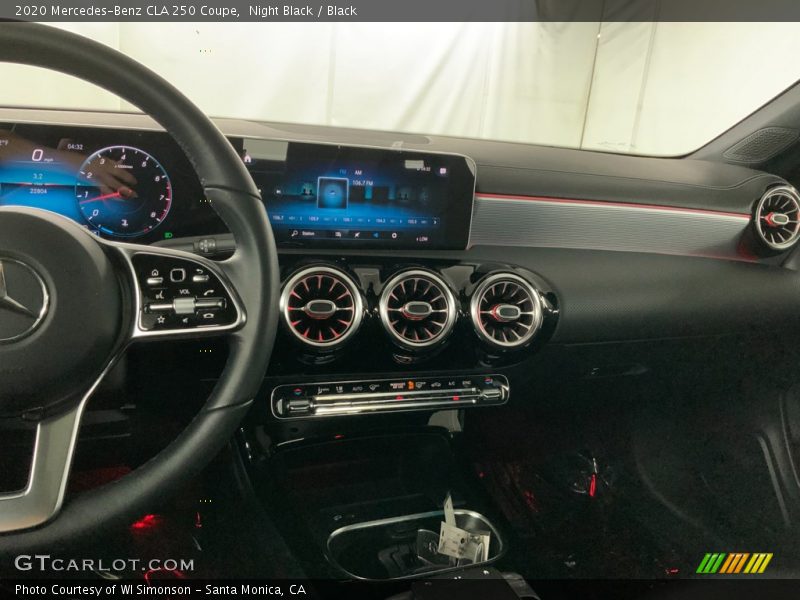 Night Black / Black 2020 Mercedes-Benz CLA 250 Coupe