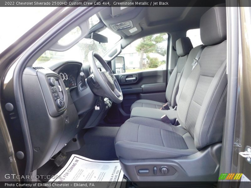 Front Seat of 2022 Silverado 2500HD Custom Crew Cab 4x4