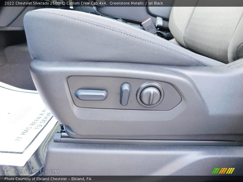 Front Seat of 2022 Silverado 2500HD Custom Crew Cab 4x4