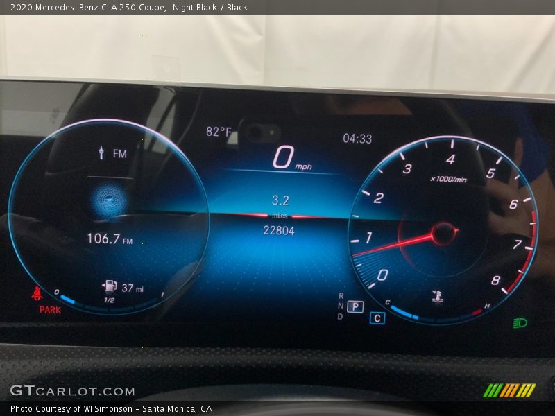 Night Black / Black 2020 Mercedes-Benz CLA 250 Coupe
