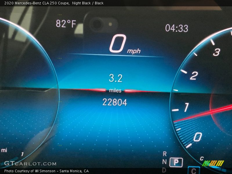 Night Black / Black 2020 Mercedes-Benz CLA 250 Coupe