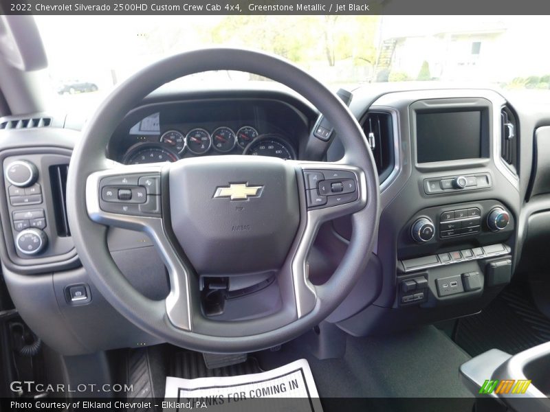  2022 Silverado 2500HD Custom Crew Cab 4x4 Steering Wheel