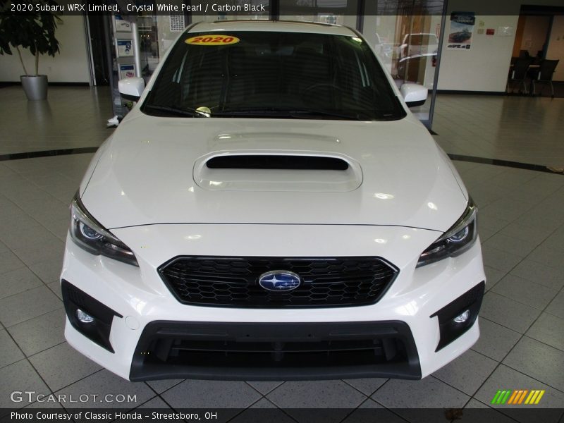Crystal White Pearl / Carbon Black 2020 Subaru WRX Limited