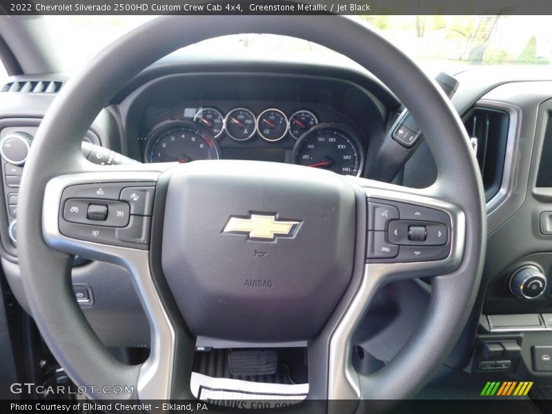  2022 Silverado 2500HD Custom Crew Cab 4x4 Steering Wheel