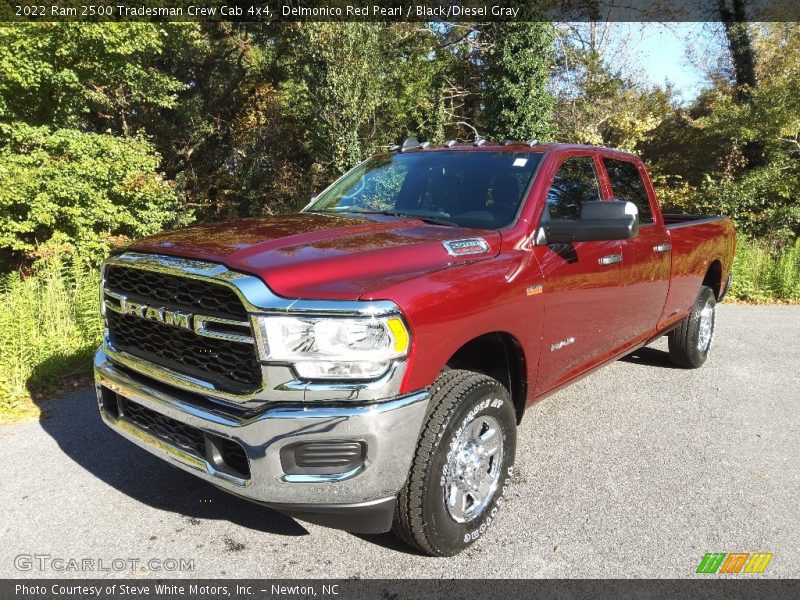 Delmonico Red Pearl / Black/Diesel Gray 2022 Ram 2500 Tradesman Crew Cab 4x4
