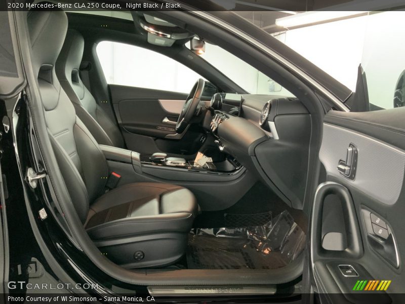 Night Black / Black 2020 Mercedes-Benz CLA 250 Coupe