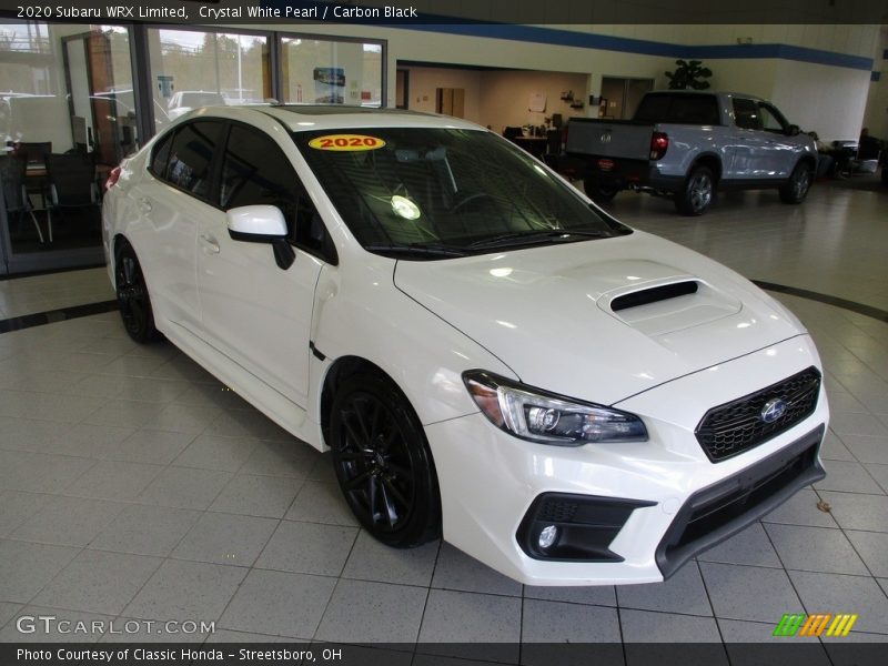 Front 3/4 View of 2020 WRX Limited