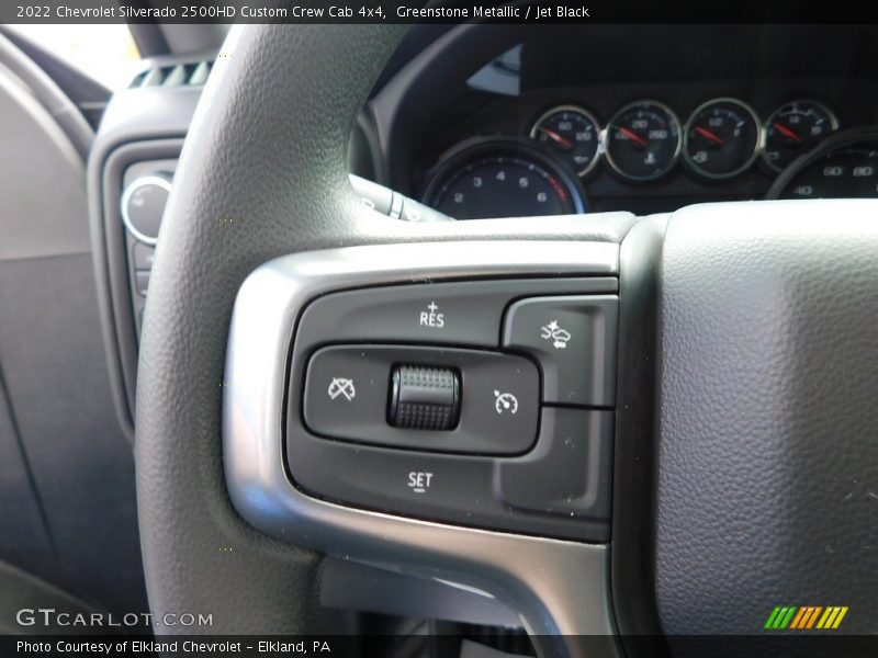  2022 Silverado 2500HD Custom Crew Cab 4x4 Steering Wheel