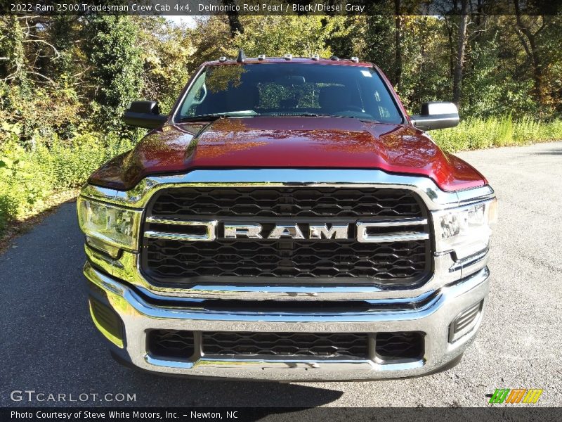 Delmonico Red Pearl / Black/Diesel Gray 2022 Ram 2500 Tradesman Crew Cab 4x4