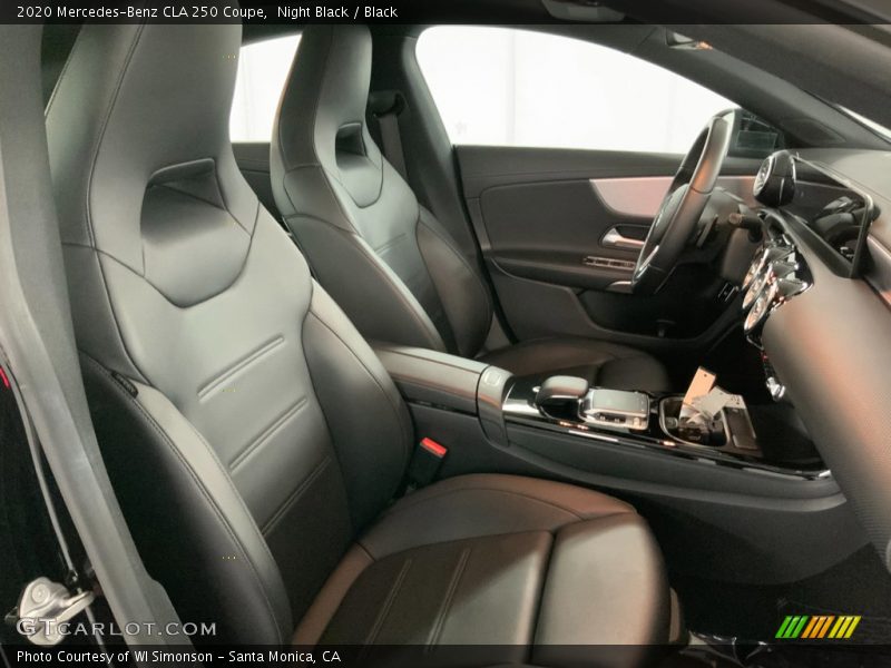 Night Black / Black 2020 Mercedes-Benz CLA 250 Coupe