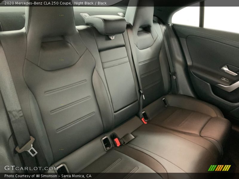 Night Black / Black 2020 Mercedes-Benz CLA 250 Coupe