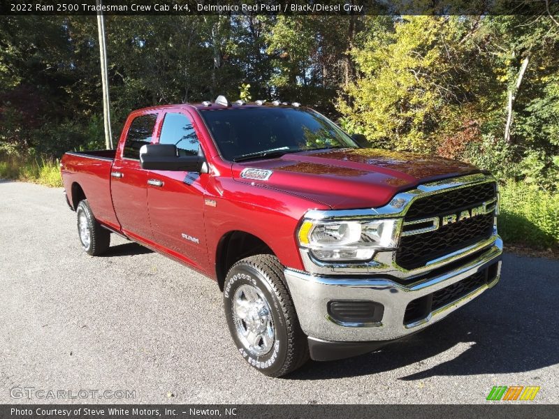 Delmonico Red Pearl / Black/Diesel Gray 2022 Ram 2500 Tradesman Crew Cab 4x4