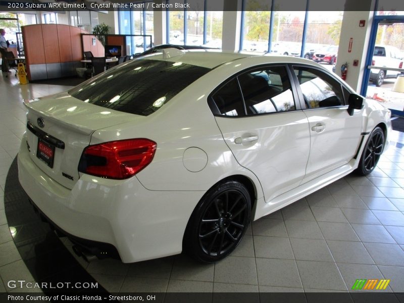 Crystal White Pearl / Carbon Black 2020 Subaru WRX Limited