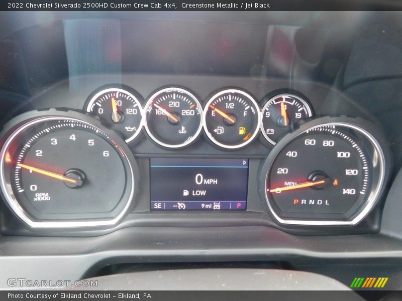  2022 Silverado 2500HD Custom Crew Cab 4x4 Custom Crew Cab 4x4 Gauges