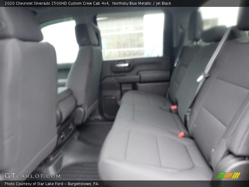 Northsky Blue Metallic / Jet Black 2020 Chevrolet Silverado 2500HD Custom Crew Cab 4x4