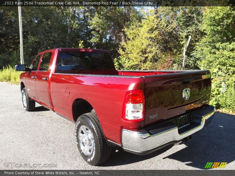 Delmonico Red Pearl / Black/Diesel Gray 2022 Ram 2500 Tradesman Crew Cab 4x4