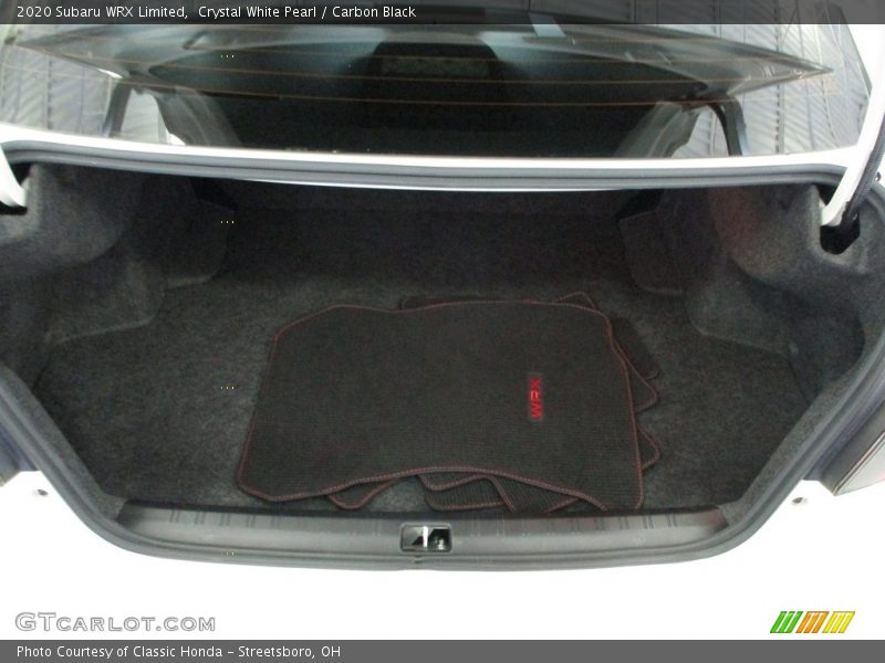  2020 WRX Limited Trunk