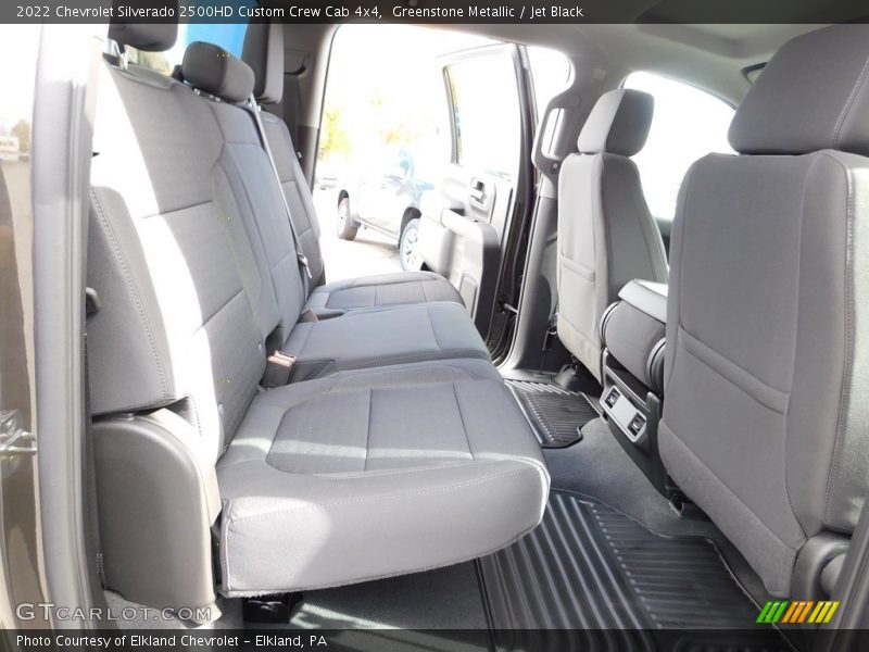Greenstone Metallic / Jet Black 2022 Chevrolet Silverado 2500HD Custom Crew Cab 4x4