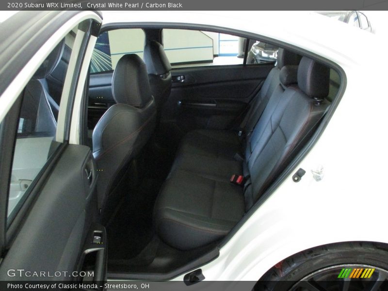 Crystal White Pearl / Carbon Black 2020 Subaru WRX Limited