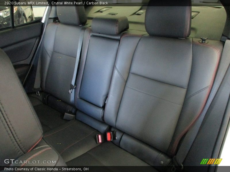 Crystal White Pearl / Carbon Black 2020 Subaru WRX Limited