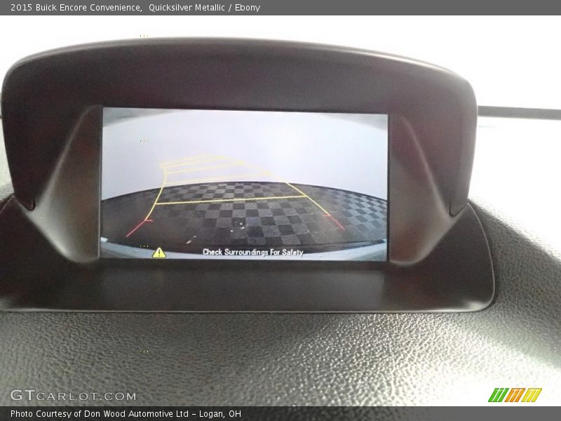 Quicksilver Metallic / Ebony 2015 Buick Encore Convenience