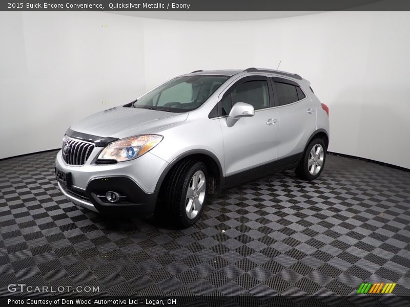 Quicksilver Metallic / Ebony 2015 Buick Encore Convenience