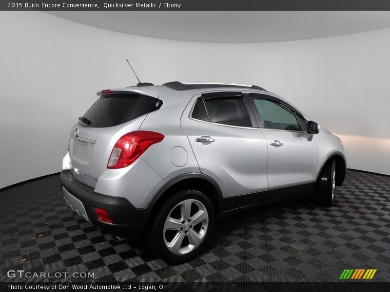 Quicksilver Metallic / Ebony 2015 Buick Encore Convenience