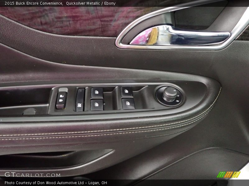 Quicksilver Metallic / Ebony 2015 Buick Encore Convenience