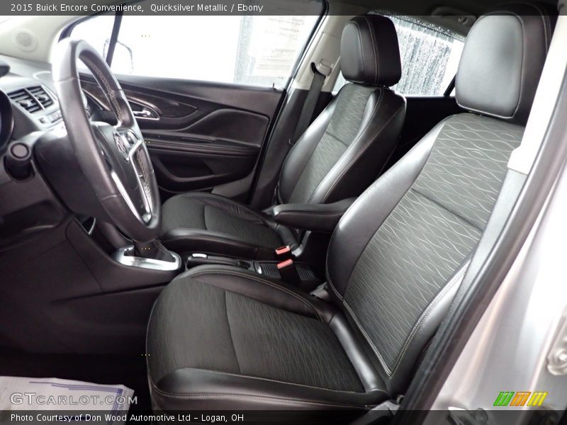 Quicksilver Metallic / Ebony 2015 Buick Encore Convenience