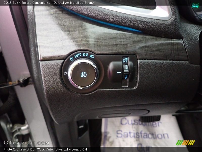 Quicksilver Metallic / Ebony 2015 Buick Encore Convenience